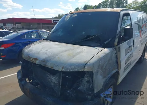 2008 Chevrolet Express Work Van из США, поврежденный, VIN 1GCFG15X181124401